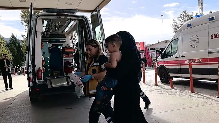 Bursa’da 2 yaşındaki Eyüpcan’ın üzerine kaynar su devrildi