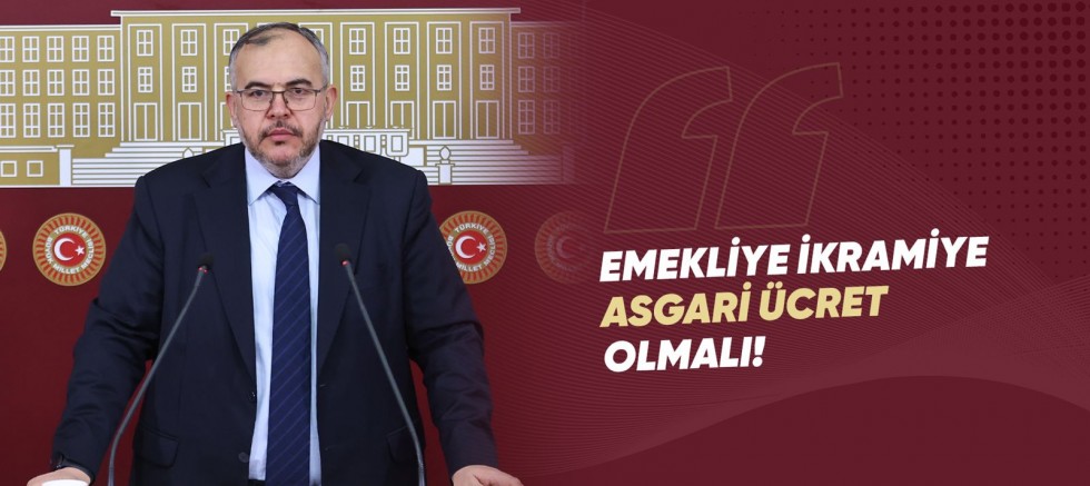 MİLLETVEKİLİ NECMETTİN ÇALIŞKAN’DAN EMEKLİ İKRAMİYESİNE SERT TEPKİ: 