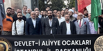 Payitaht neferleri ecdadı unutmuyor... Sultan Abdülaziz kabri başında anıldı...