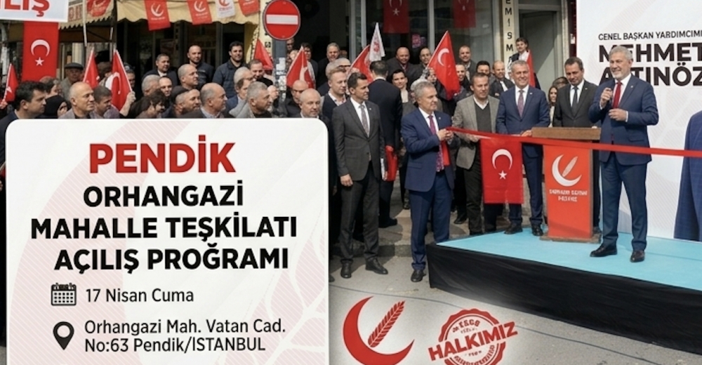 Yeniden Refah Pendik, Genel Başkan Yardımcısını ağırlıyor