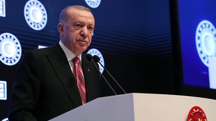 2021 yılı ihracatında rekor! Cumhurbaşkanı Erdoğan'dan son dakika açıklaması