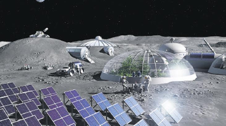 Ay’a 20 milyar dolarlık üs