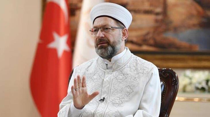 Diyanet İşleri Başkanı Erbaş’tan Mescid-i Aksa baskınına tepki