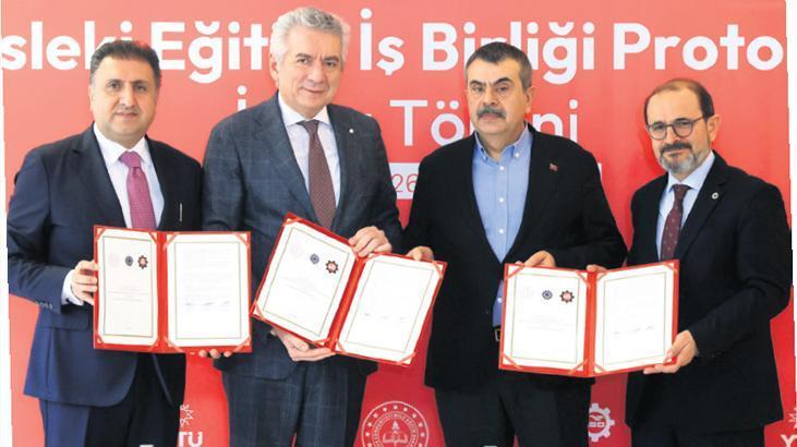 MEB, İSO ve YTÜ’den iş birliği protokolü