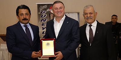 BAŞKAN SAVAŞ İSKENDERUNLU HEMŞERİLERİYLE BULUŞTU