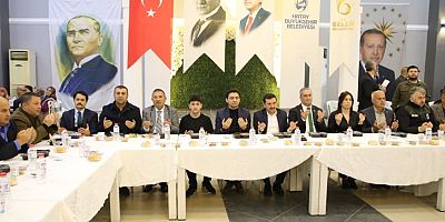 BELENLİ VATANDAŞLAR, HBB SOFRASINDA BULUŞTU