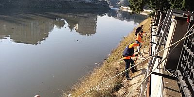 HBB EKİPLERİ ASİ NEHRİ’Nİ TEMİZLİYOR