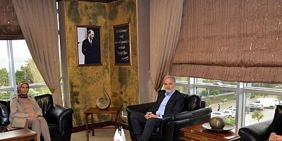 KADEM Hatay İl Temsilcisi Selma Tunç İTSO’ya Nezaket Ziyaretinde Bulundu
