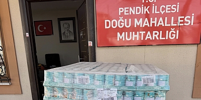 Pendik Doğu Mahallesi’nden Alkışlanacak Hareket: Muhtarlıktan İhtiyaç Sahiplerine Konserve Desteği