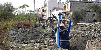 TEKEBAŞI MAHALLESİ’NİN İÇME SUYU İHTİYACI KARŞILANIYOR
