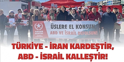 Vatan Partisi'nden İncirlik ve Kürecik üsleri için imza kampanyası...